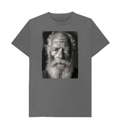 Slate Grey Head Tattoo Craft Beer T-Shirt | Sailor Jerry