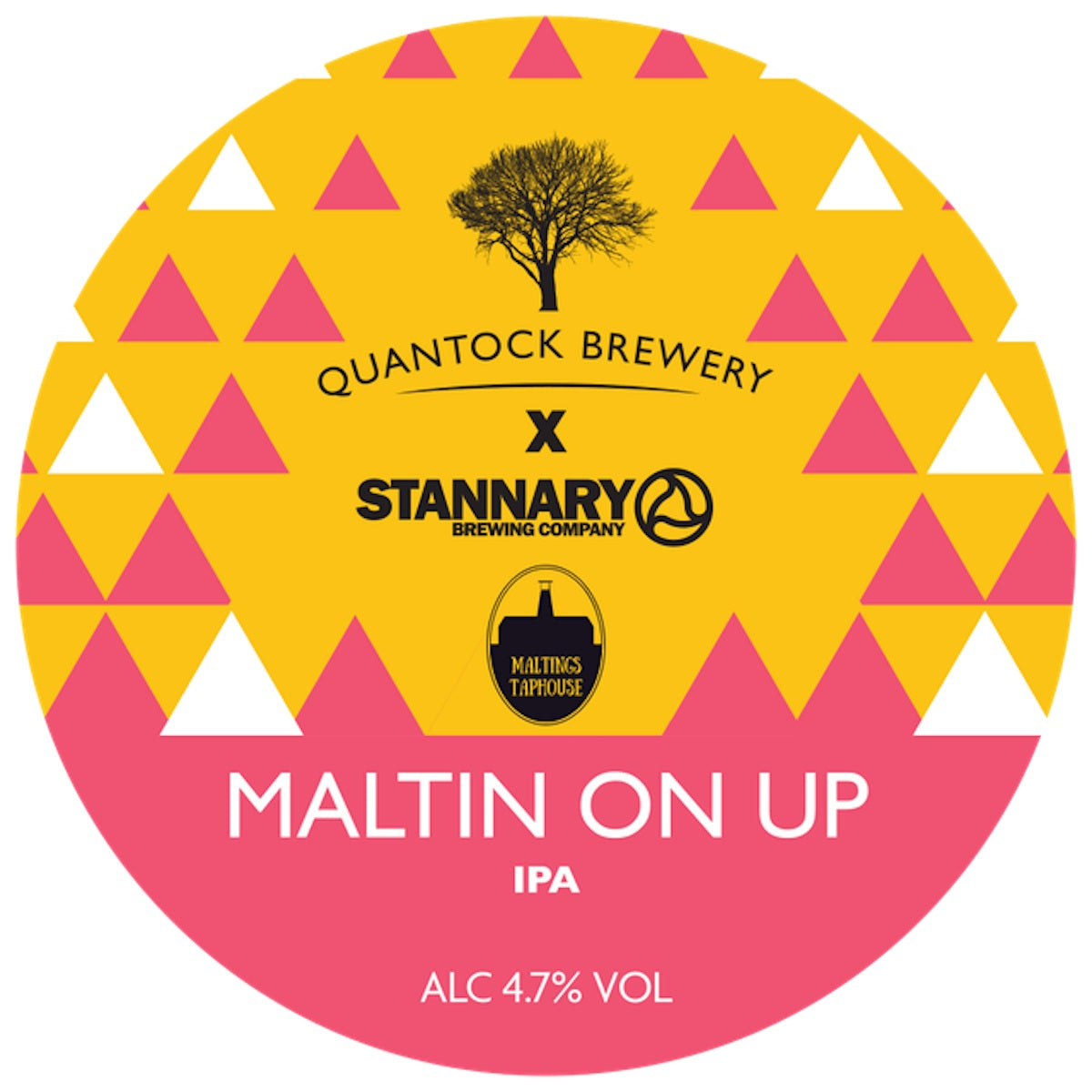 Maltin On Up Pale Ale 4.7%  Quantock, Somerset Craft Beer