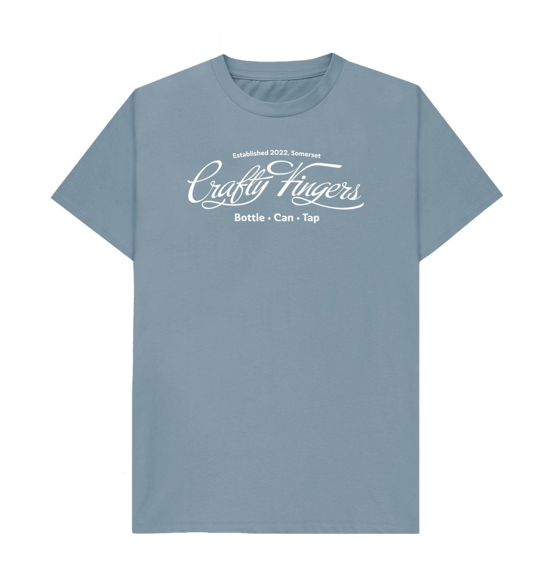 Stone Blue Crafty Fingers (White)