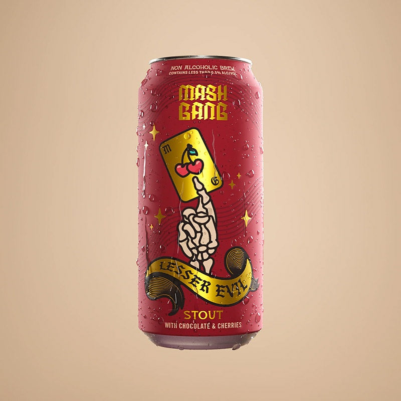 Lesser Evil Stout &lt;0.5%

Mash Gang