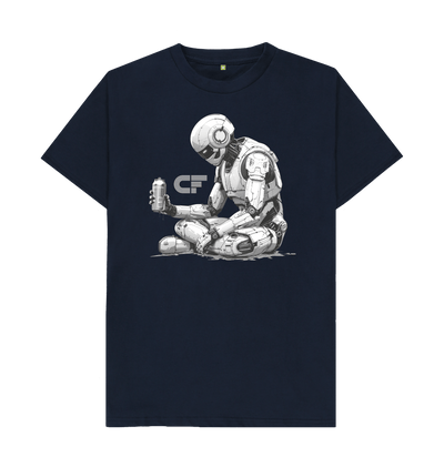 Navy Blue craftwerk craft beer t-shirt