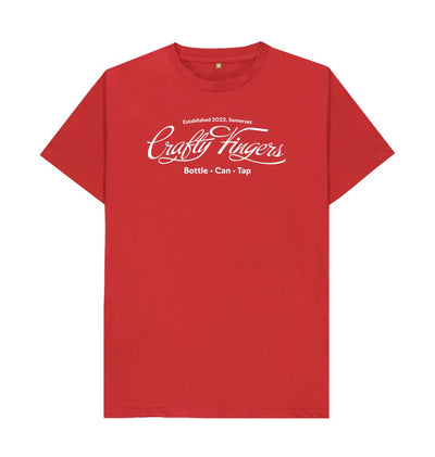 Red Crafty Fingers (White)
