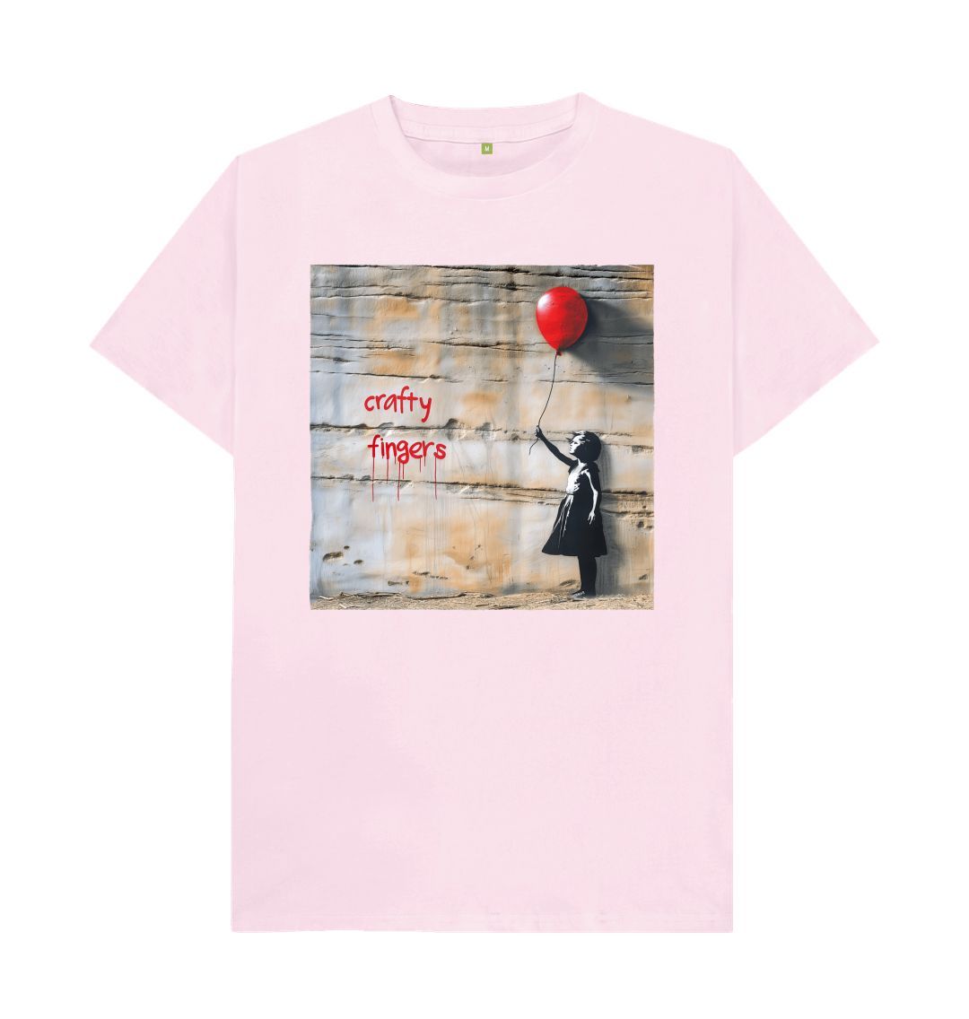 Pink Crafty Artist Craft Beer T-Shitrt | Banksy Style