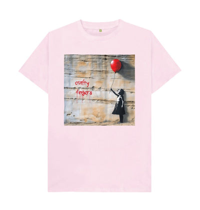 Pink Crafty Artist Craft Beer T-Shitrt | Banksy Style