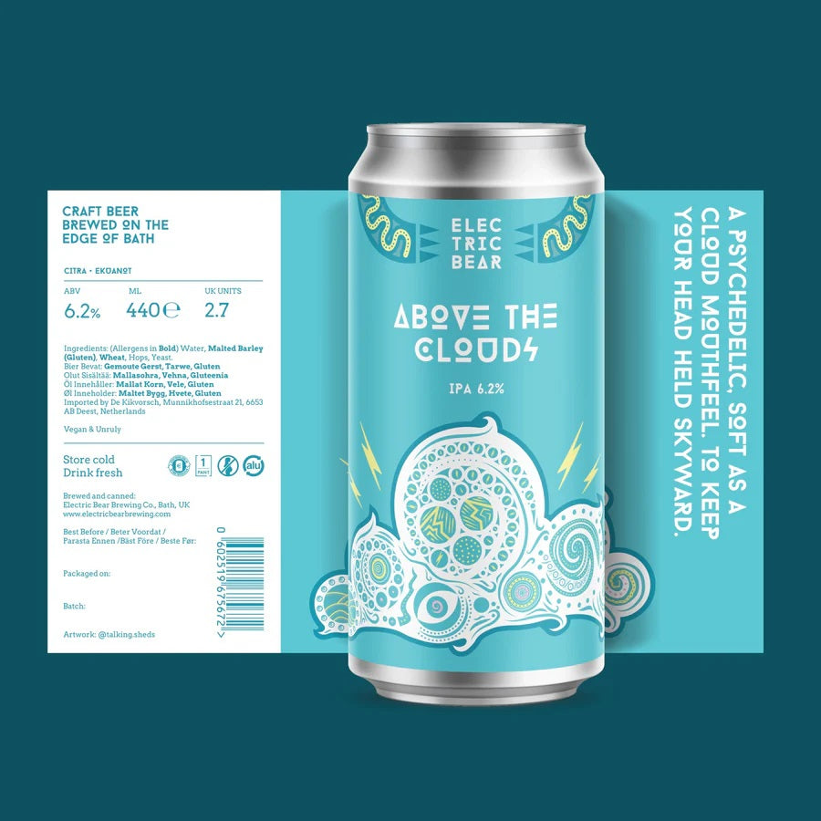 Above the Clouds IPA 6.2%

Electric Bear, Bath