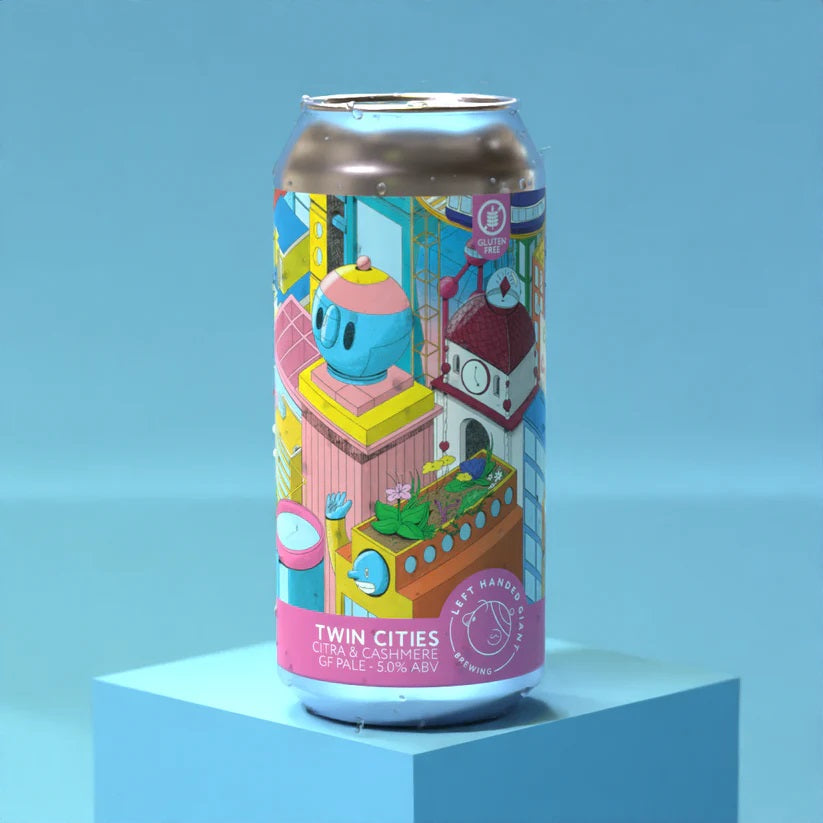Twin Cities: Citra &amp; Cashmere (GF Pale Ale) 5%
Left Handed Giant, Bristol