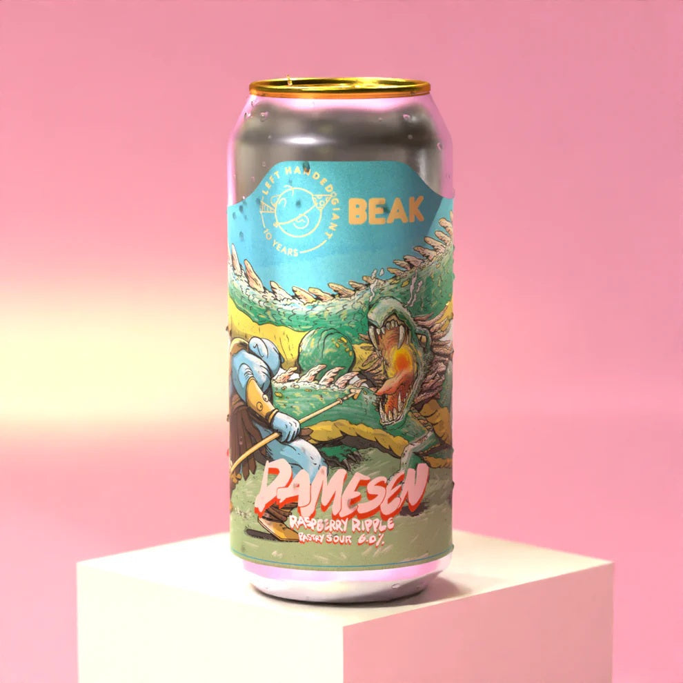 Damesen (xBEAK) Raspberry Ripple Pastry Sour 6%

Left Handed Giant, Bristol