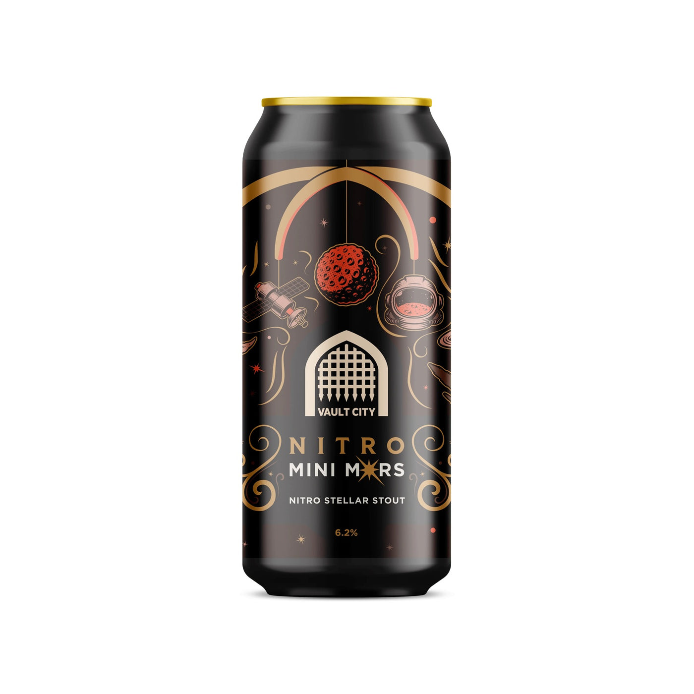 Nitro Mini M*rs Nitro Milk Stout 6.2%

Vault City, Scotland