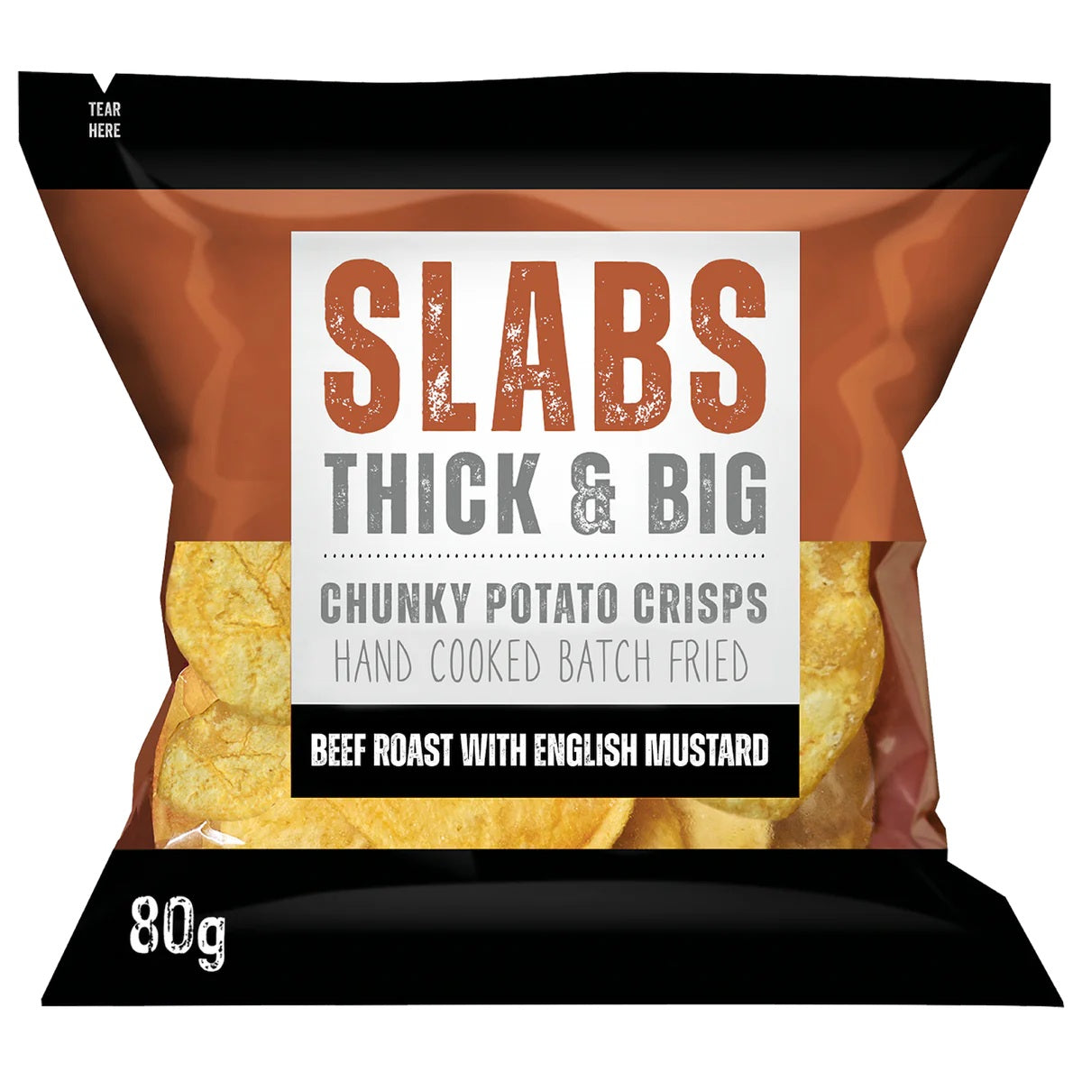 Slabs&nbsp;Beef Roast with English Mustard Crisps 80g