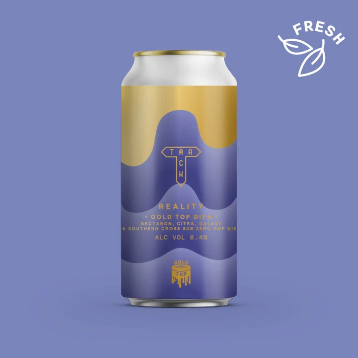Reality Gold Top DIPA 8.4% Track Manchester Craft Beer IPA