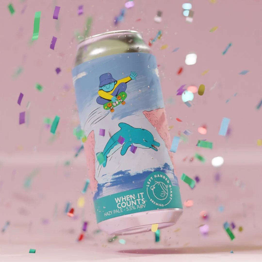 When it Counts Hazy Pale 5.5%

Left Handed Giant, Bristol