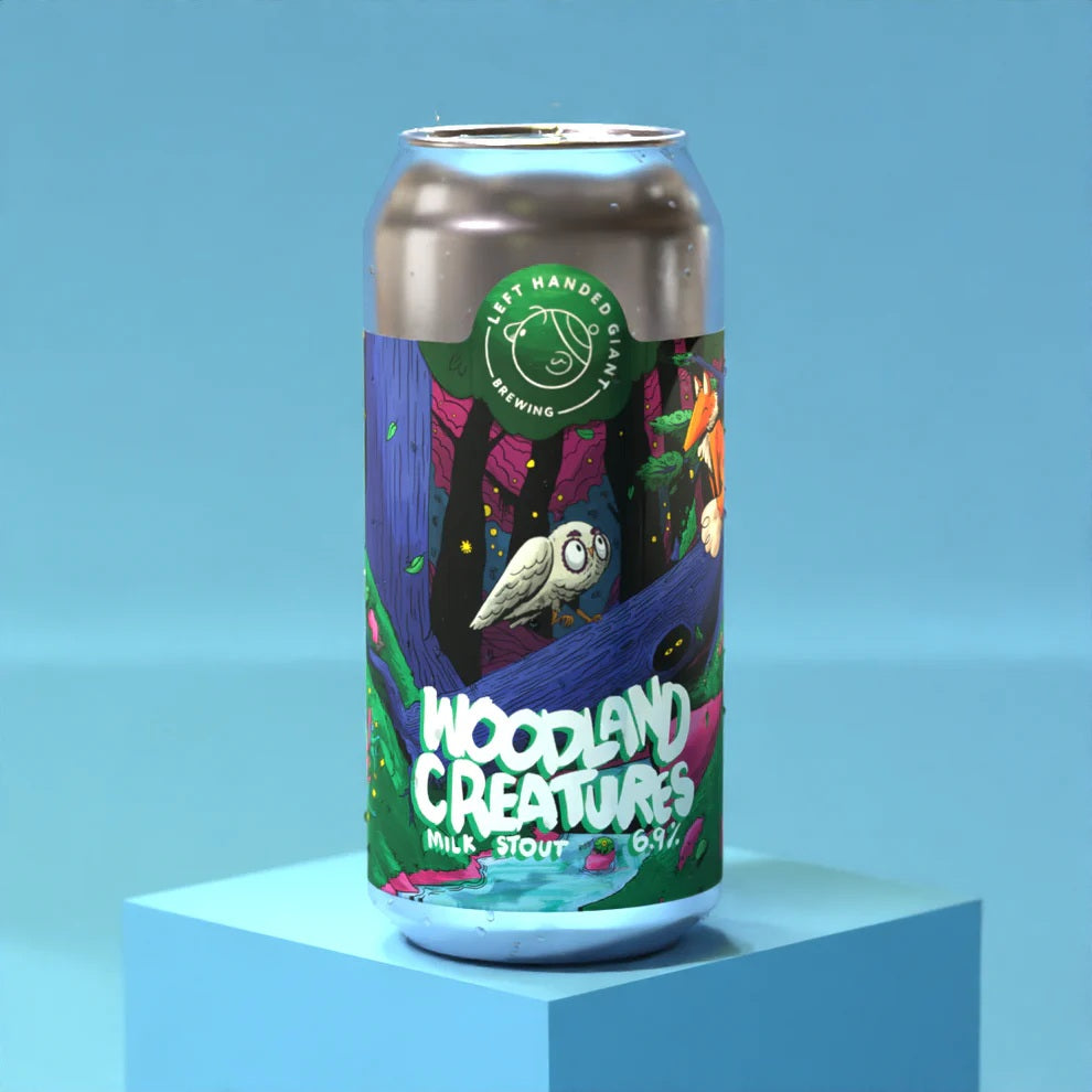 Woodland Creatures Stout 6.9% abv
Left Handed Giant, Bristol