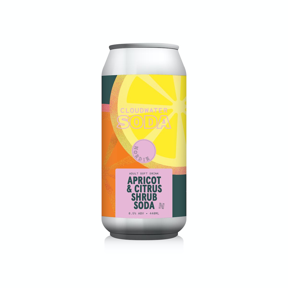 Apricot & Citrus Shrub Soda