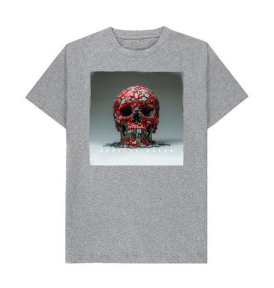 Athletic Grey Crafty Skull