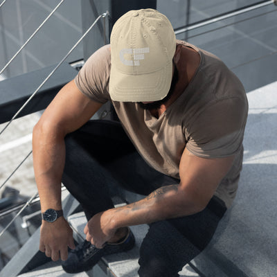 Distressed Hat | CF Embroided
