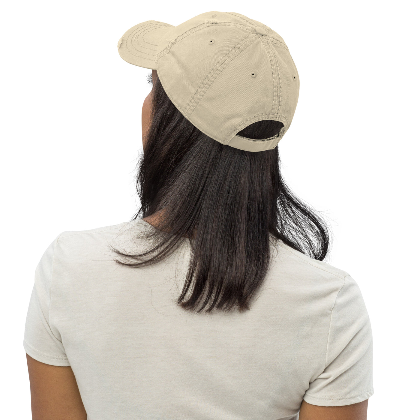 Distressed Hat | CF Embroided