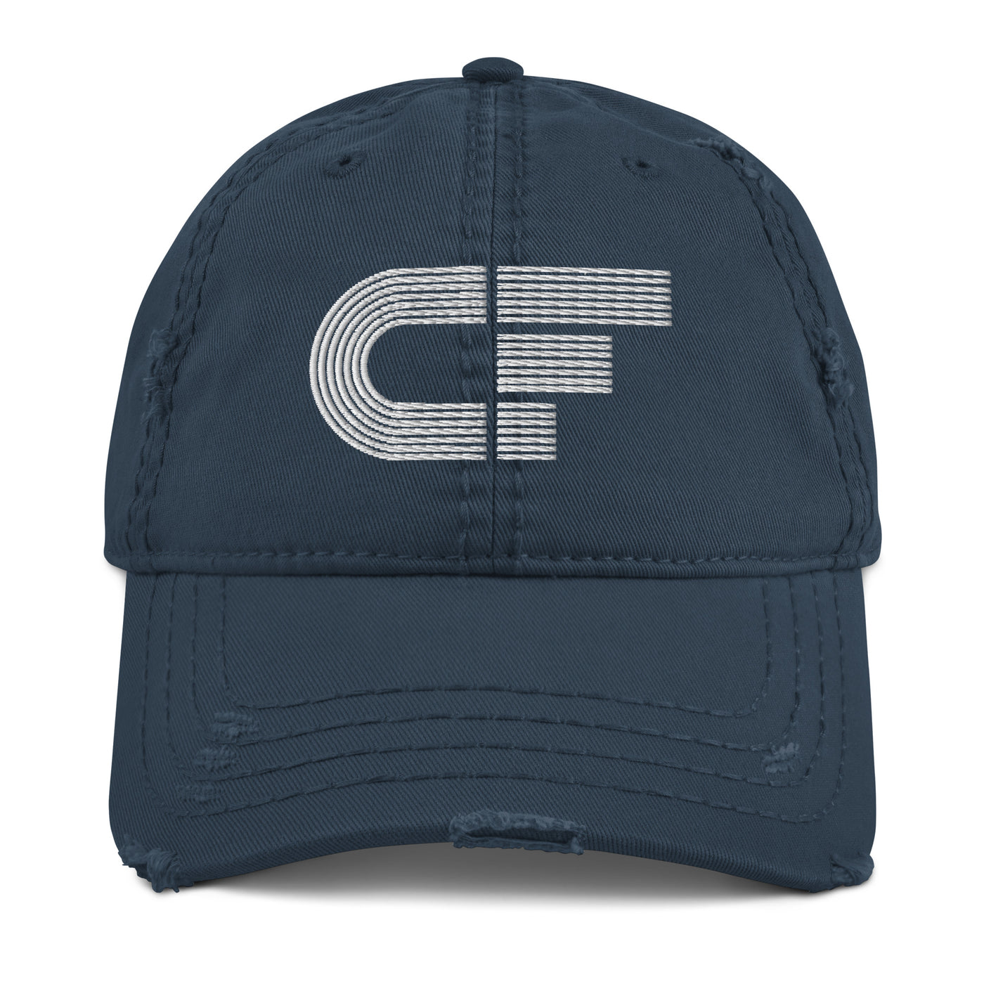 Distressed Hat | CF Embroided