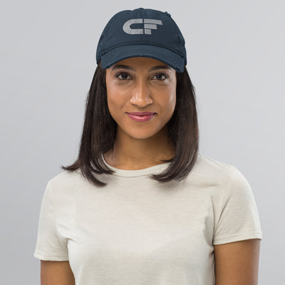 Distressed Hat | CF Embroided