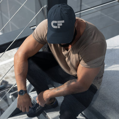 Distressed Hat | CF Embroided