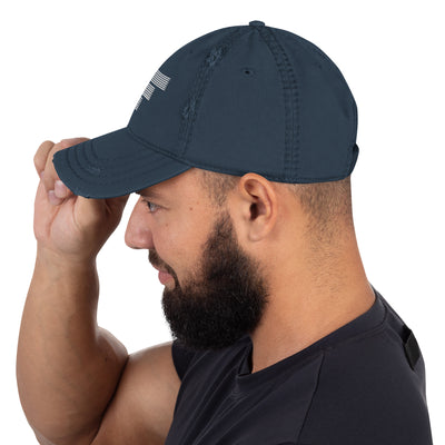 Distressed Hat | CF Embroided