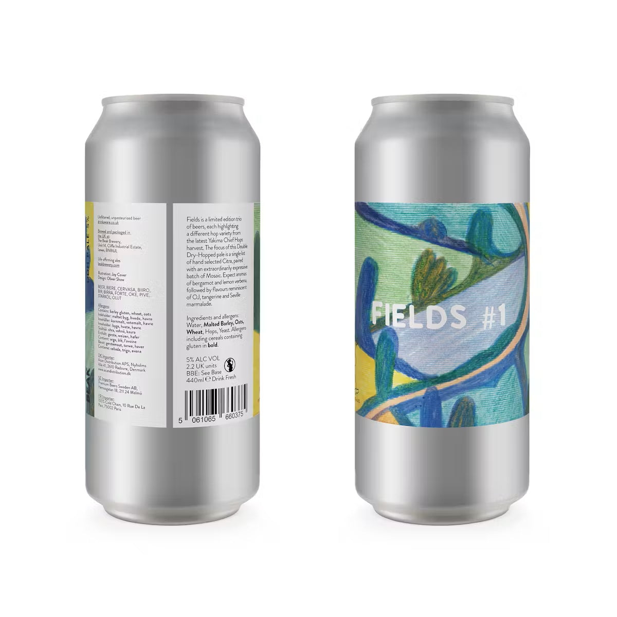 Fields #1 DDH Pale Ale 5%

Beak, Lewes