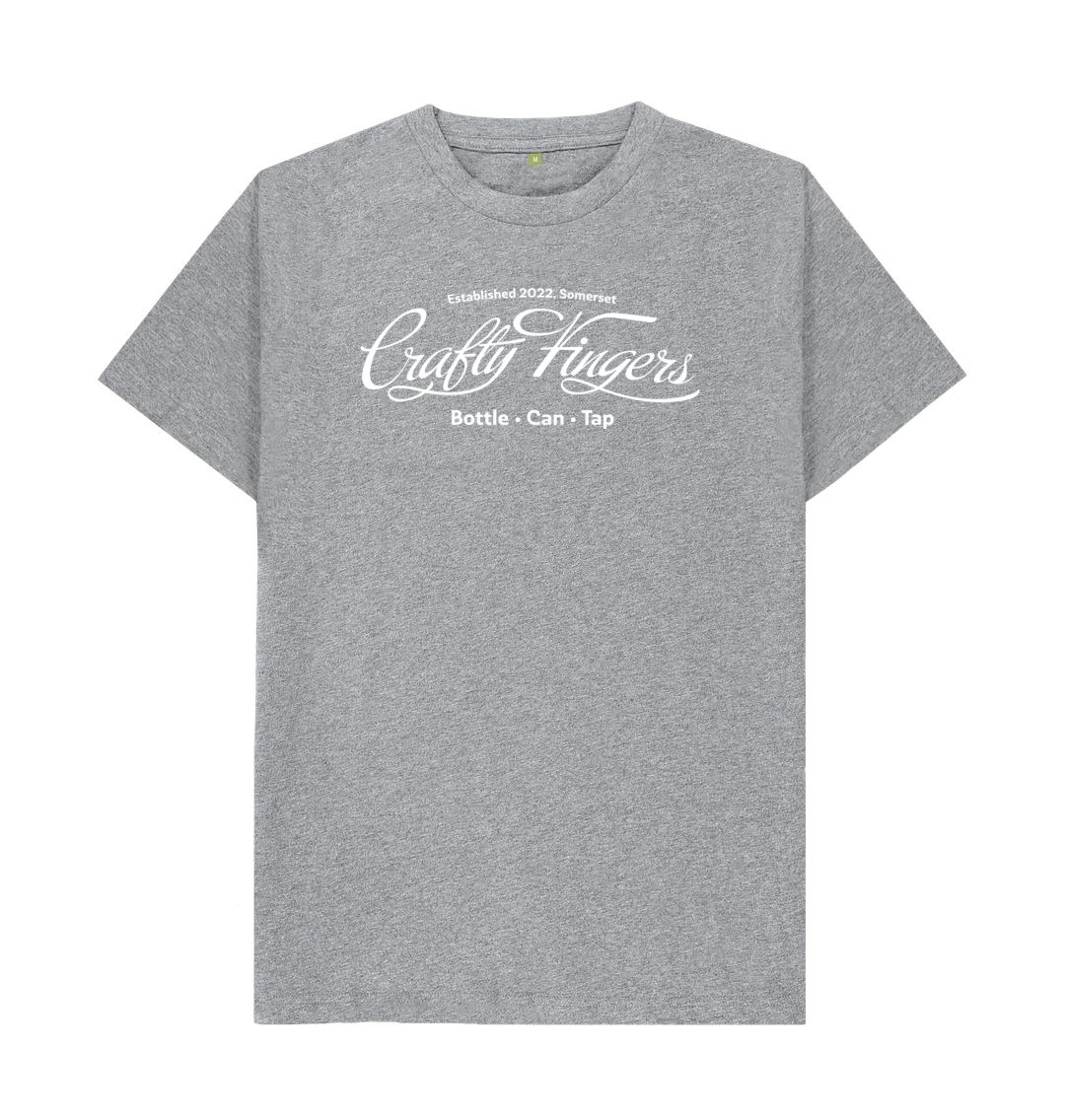 Athletic Grey Crafty Fingers (White)