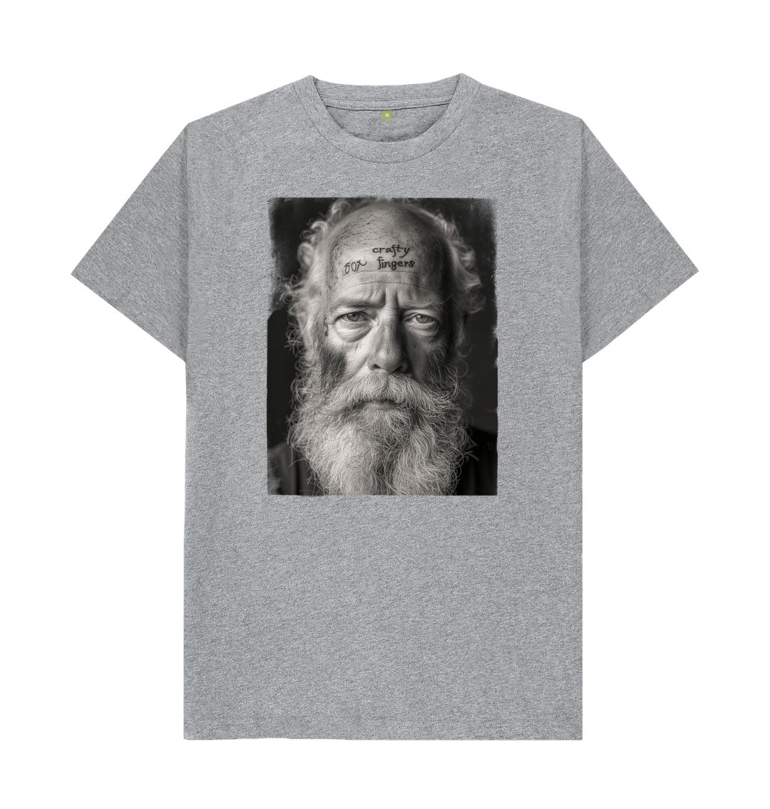 Athletic Grey Head Tattoo Craft Beer T-Shirt | Sailor Jerry