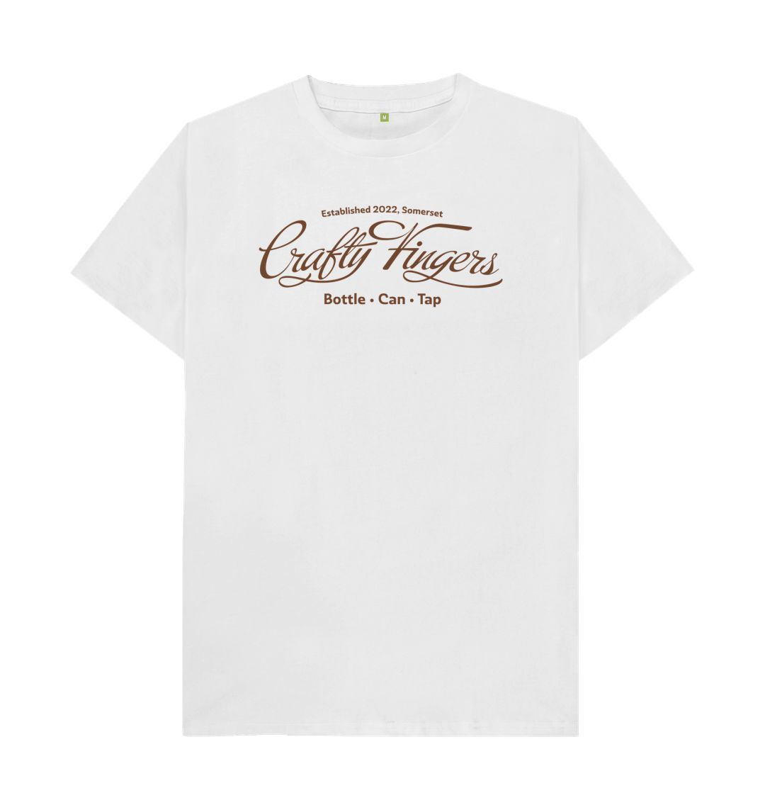 White Crafty Fingers (Brown)