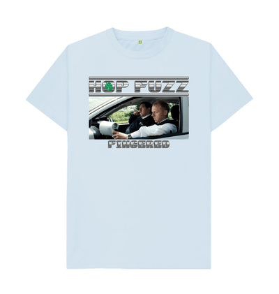 Sky Blue Hop Fuzz Craft Beer T-shirt | Hot Fuzz