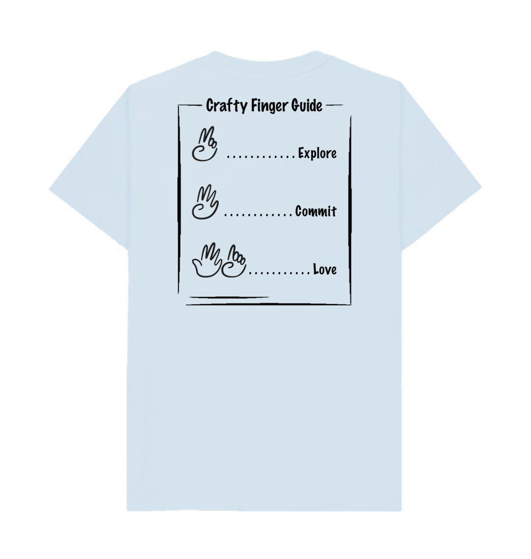 Crafty Finger Guide Craft Beer T-Shirt