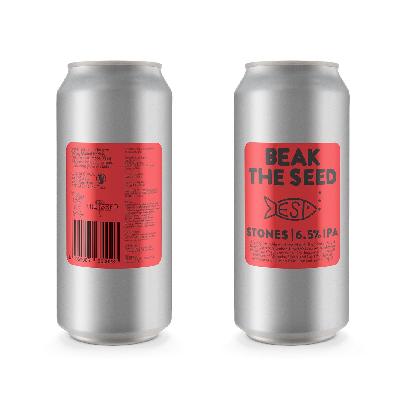 Stones X The Seed IPA 6.5%

Beak, Lewes