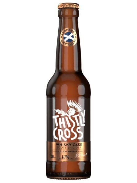 Whisky Cask Scottish Cider 6.7% Thistly Cross Craft Glen Moray