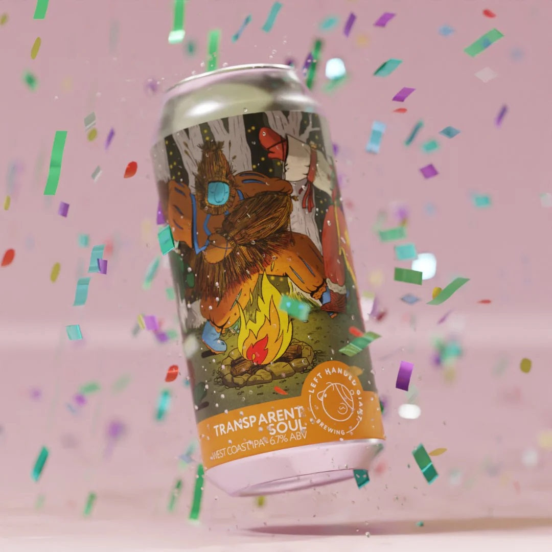 Transparent Soul West Coast IPA Left Handed Giant Bristol Craft Beer