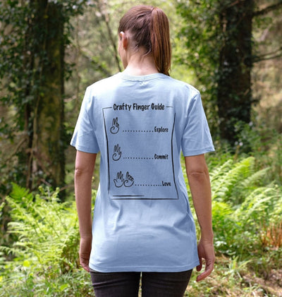 Crafty Finger Guide Craft Beer T-Shirt