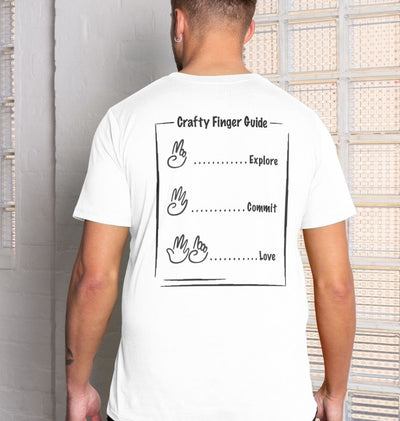 Crafty Finger Guide Craft Beer T-Shirt