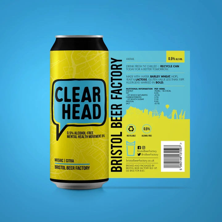 ALCOHOL-FREE IPA Bristol Beer Factory, Bristol CITRA | MOSAIC 0.5%&nbsp;ABV&nbsp;